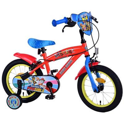 Volare Paw patrol kinderfiets - jongens - 14 inch - twee handremmen