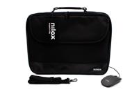 Laptoptas en Muis Nilox NXMOS5156BK 15,6" Zwart 16" - thumbnail