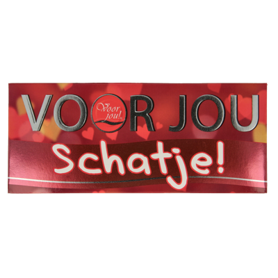 Voor Jou! Wensreep schatje 70 Gram