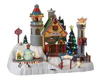 North Pole Fun Fair With 4.5V Adaptor Kersthuisje LEMAX - Lemax - thumbnail