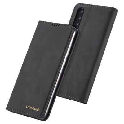 Voor Huawei P30 LC. IMEEKE LC-002 Series Skin Hand Feeling PU + TPU Horizontal Flip Leather Case with Holder & Card Slot & Wallet(Black)