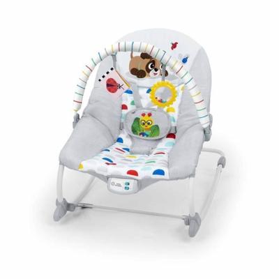 BABY EINSTEIN -DEAN- 3-in-1 meegroeiende babywip, melodietjes en trillingen, 3 standen, afneembare speelboog, 0-30 maanden