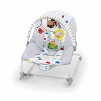 BABY EINSTEIN -DEAN- 3-in-1 meegroeiende babywip, melodietjes en trillingen, 3 standen, afneembare speelboog, 0-30 maanden - thumbnail