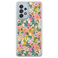 Samsung Galaxy A53 hybride hoesje - Pink gardens - thumbnail