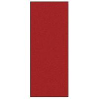 Deurmat Rood en Zwart 120 x 300 cm Polypropyleen en vinyl - thumbnail