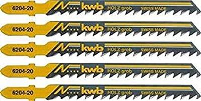kwb 620425 Decoupeerzaagbladen, houtbewerking, HCS 5 stuk(s) kwb 620425 Decoupeerzaagbladen, houtbewerking, HCS 5 stuk(s)