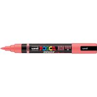 Uni Posca paintmarker PC-5BR, 1 - 4 mm, penseel punt, koraal - thumbnail