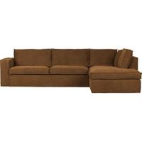 WOOOD Hoekbank 'Freddie' Rechts, Melange, kleur Brons - thumbnail