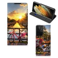 Samsung Galaxy S21 Ultra | Book Cover | Amsterdamse Grachten - thumbnail