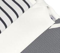 Set van 3 rompertjes met korte mouwen van biologisch katoen PETIT BATEAU wit - thumbnail