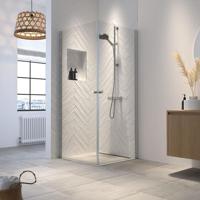 Sealskin Douchecabine Hooked Omkeerbaar Met Hoekinstap 90x90 cm Zilver - thumbnail