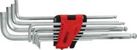 KS Tools 151.4920 Inbus Haakse schroevendraaierset 1/16 inch, 5/64 inch, 3/32 inch, 1/8 inch, 5/32 inch, 3/16 inch, 7/32 inch, 1/4 inch, 5/16 inch, 3/8 inch - thumbnail