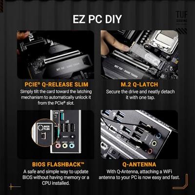 Moederbord AMD ASUS TUF GAMING X870E-PLUS WIFI7 Moederbord AMD ASUS TUF GAMING X870E-PLUS WIFI7