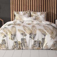 Sleeptime Leaves Wit 240 x 220 cm - thumbnail