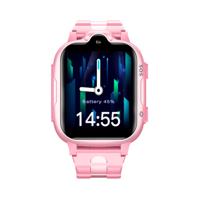 DCU TECNOLOGIC Smartwatch voor kinderen, GPS-positionering, videogesprekken, touchscreen, compatibel met iOS- en Android-apparaten, kleur: roze - thumbnail