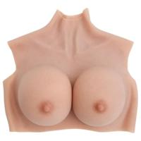 Borstprothese E-cup silicone naturel - thumbnail