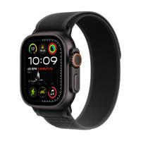 Apple Watch Ultra 2 (GPS + Cellular 49 mm) Smartwatch, Sportuhr mit Titangehäuse in Schwarz und Trail Loop in Schwarz (M/L). Fitnesstracker, präzises GPS, extra Lange Batterielaufzeit - thumbnail