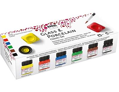 Creativ Company Glas- en porseleinverf - verschillende kleuren