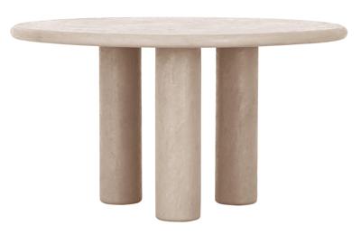 DTP Home Ronde Eettafel 'Clio' Mortex, 140cm, kleur Zand