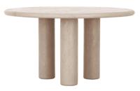 DTP Home Ronde Eettafel 'Clio' Mortex, 140cm, kleur Zand - thumbnail