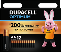 Duracell Optimum 200% batterij AA blister(12) - 3014004 - thumbnail