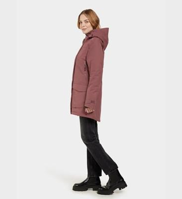 Didriksons Frida Parka Jas Dames Old Rust 42