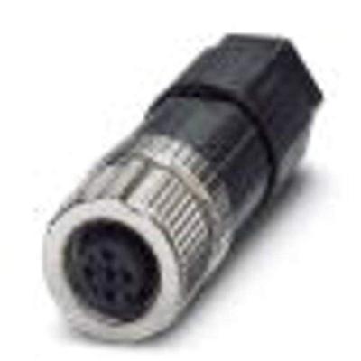 Phoenix Contact 1424655 Sensor/actuator connector, niet geassembleerd M12 Aantal polen (sensoren): 4 1 stuk(s) Piece