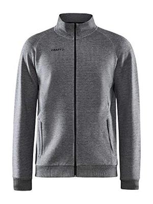 Craft 1910621 Core Soul Full Zip Jacket Men - Dark Grey Melange - 4XL