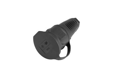 PC ELECTRIC Safety Connector Rubber bk/bl