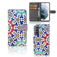 Samsung Galaxy S21 FE | Bookcase | Mozaïek - thumbnail