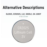 HyCell Knoopcel CR2025 3 V 6 stuk(s) 140 mAh Lithium CR2025 - thumbnail