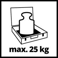 Einhell E-Case S-F 4540019 Transportkoffer Polypropyleen Rood, Zwart (l x b x h) 444 x 330 x 131 mm - thumbnail