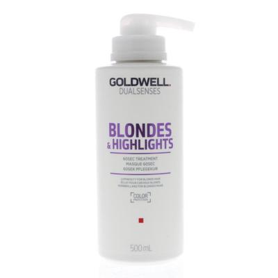 Goldwell Dualsenses Blondes & Highlights 60sec Treatment Masker 500ml
