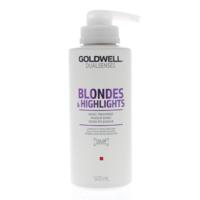 Goldwell Dualsenses Blondes & Highlights 60sec Treatment Masker 500ml - thumbnail