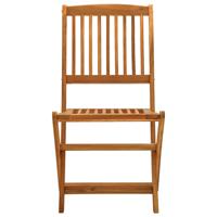 5-delige Tuinset inklapbaar massief acaciahout - thumbnail