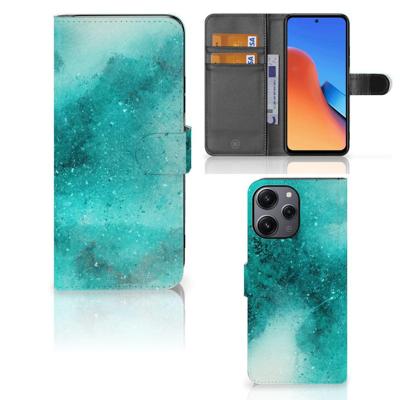 Hoesje Xiaomi Redmi 12 Painting Blue Hoesje Xiaomi Redmi 12 Painting Blue