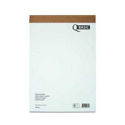 Flipoverpap qbasic 65x95cm blanco/ruit 74gr | 5 stuks