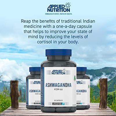 Applied Nutrition Ashwagandha KSM66 (60 caps) - thumbnail