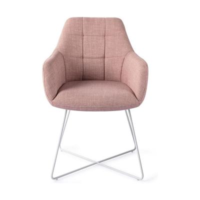 Jesper Home Noto eetkamerstoel Vintage Rose cross white Jesper Home Noto eetkamerstoel Vintage Rose cross white