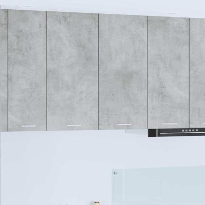 Hangkast Riga Beton Grijs 80 x 31 x 80 cm Bewerkt hout Hangkast Riga Beton Grijs 80 x 31 x 80 cm Bewerkt hout