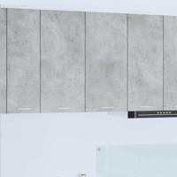 Hangkast Riga Beton Grijs 80 x 31 x 80 cm Bewerkt hout - thumbnail