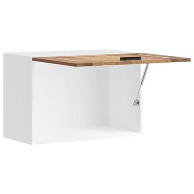 Keukenwandkast Porto bewerkt hout oud houtkleurig Keukenwandkast Porto bewerkt hout oud houtkleurig