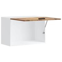 Keukenwandkast Porto bewerkt hout oud houtkleurig - thumbnail