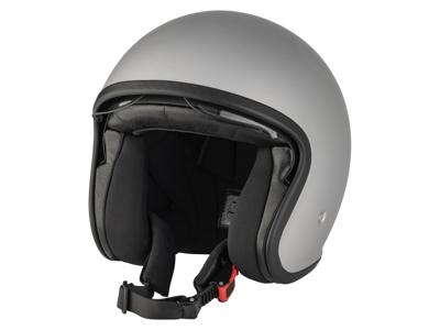 ULTIMATE SPEED Scooter helm maat M (Zilver/grijs)