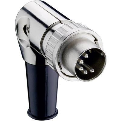 Lumberg 0134 07-1 DIN-connector Stekker, haaks Aantal polen: 7 Zilver 1 stuk(s) Lumberg 0134 07-1 DIN-connector Stekker, haaks Aantal polen: 7 Zilver 1 stuk(s)