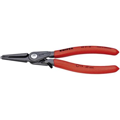 Knipex 48 31 J2 Precisie-borgveertang Geschikt voor borgringen Binnenringen 19-60 mm Puntvorm Recht Knipex 48 31 J2 Precisie-borgveertang Geschikt voor borgringen Binnenringen 19-60 mm Puntvorm Recht