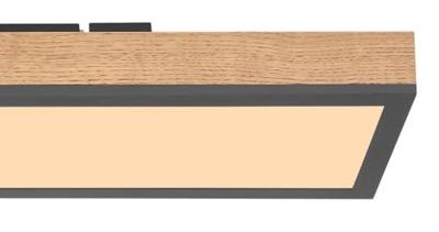 Globo Houten led plafondlampDoro 60x15cm - 416080WD