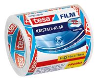 tesa 57790-00000-01 tesafilm Kristalhelder Transparant (l x b) 10 m x 15 mm 3 stuk(s) - thumbnail