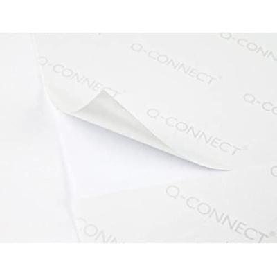 Q-CONNECT etiketten, wit, rechte hoeken, 38,1 x 21,2 mm, 100 vel, 65 etiketten per vel Q-CONNECT etiketten, wit, rechte hoeken, 38,1 x 21,2 mm, 100 vel, 65 etiketten per vel