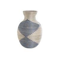 Vaas DKD Home Decor Blauw Natuurlijk Mediterrane 31 x 31 x 50 cm - thumbnail